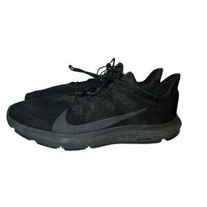 Nike Mens Quest 2 Black/ Gray Running Athletic Shoes Sneakers Size 11.5